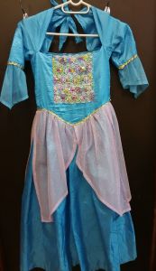 Kids Costumes to Hire - Victorian Blue Dress - GIRL